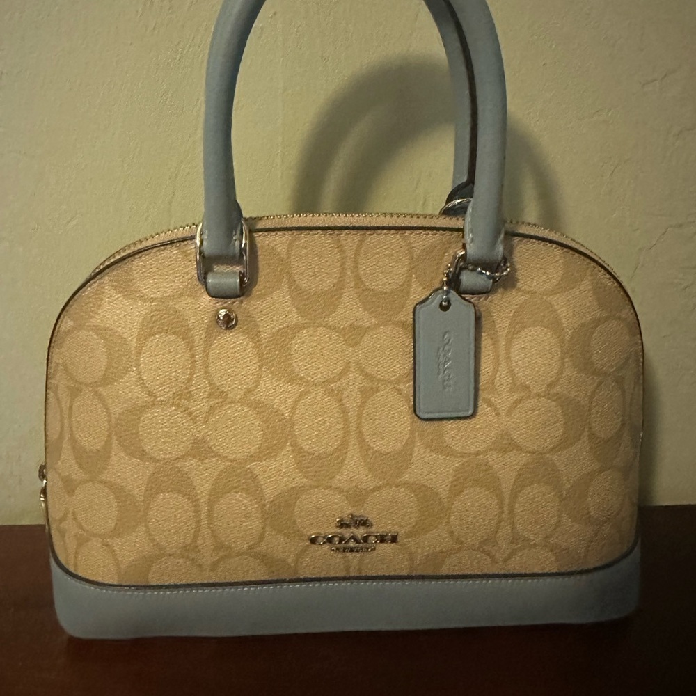 Coach Handbag and Matching Wallet Set